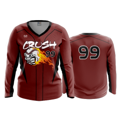 3267 FD Womens V-Neck Longsleeve CHILLICOTHE-CRUSH-BASEBALL-2