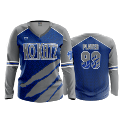 3273 FD Womens V-Neck Longsleeve KO-KATZ-1