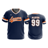 2909 FD Sport V-Neck MENS LASERS-ORANGE-1
