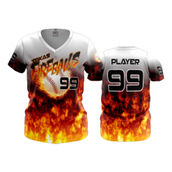 3251 FD Womens V-Neck TEXAS-FIREBALLS-2