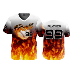 3251 FD Sport V-Neck MENS TEXAS-FIREBALLS-2