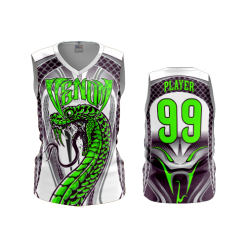 3250 FD Womens V-Neck Sleeveless VENOM-2-FLO INK + $5