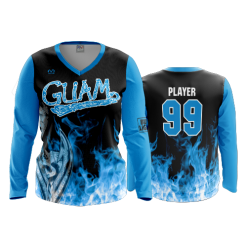 421 FD Womens V-Neck Longsleeve GISA-GUAM-50S-1