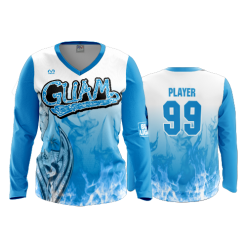 421 FD Womens V-Neck Longsleeve GUAM-GISA-50S-2