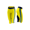 2898 FD Capri Leggings SPIDER-DRAFT-YELLOW-NAVY-COL-1