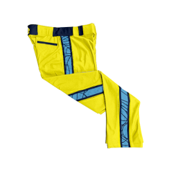 2898 CL FULL DYE CUSTOM MENS PANT SPIDER-DRAFT-YELLOW-NAVY-COL-1