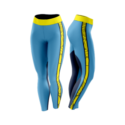 2898 FD Leggings SPIDER-DRAFT-YELLOW-NAVY-COL-2