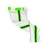 3266 CL WHITE CUSTOM BRAID MENS PANT JV-LEGENDS-2-FLO INK + $5