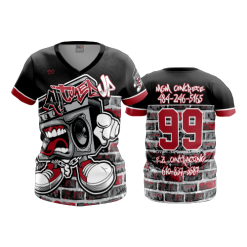 3270 FD Womens V-Neck ALL-TUNED-UP-1