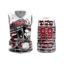 3270 FD Womens V-Neck Sleeveless ALL-TUNED-UP-2
