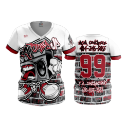 3270 FD Womens V-Neck ALL-TUNED-UP-2