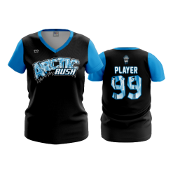 3268 FD Womens V-Neck ARCTIC-RUSH-BBALL