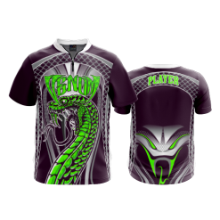 3250 FD Quarter Zip Batting Jacket SS VENOM-FLO-ADDONS-FLO INK + $5
