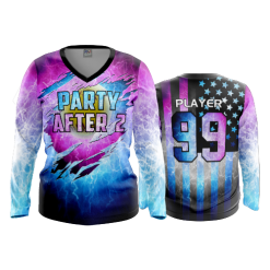 484 FD Womens V-Neck Longsleeve PARTY-AFTER-2-1