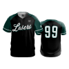 3284 FD ProTek Mens Full Button Down - CL LASERS-TEAL-BLACK-2022