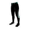 3284 FD Girls Fastpitch Pant CL LASERS-TEAL-BLACK-2022