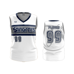 3280 FD Womens V-Neck Sleeveless STINGRAYS-2