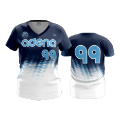 3281 FD Womens V-Neck ADENA-BASEBALL-1