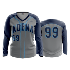 3281 FD Womens V-Neck Longsleeve ADENA-BASEBALL-2