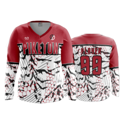 3282 FD Womens V-Neck Longsleeve PIKETON-2022-2
