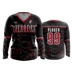 3282 FD Womens V-Neck Longsleeve PIKETON-FASTPITCH-1