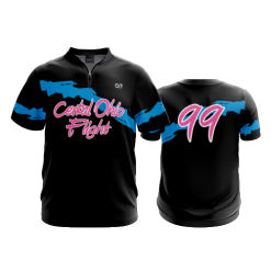 2562 FD Quarter Zip Batting Jacket SS CENTRAL-OHIO-FIGHT-NEW