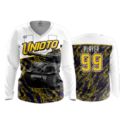 3283 FD Womens V-Neck Longsleeve UNIOTO-7TH-GRADE-2