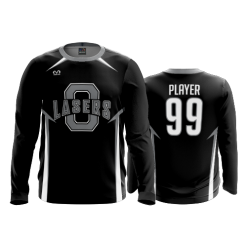 3128 FD Long Sleeve MENS OHIO-LASERS-BLACK-1