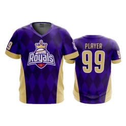 3287 FD Sport V-Neck MENS ROYALS-SLOWPITCH-1
