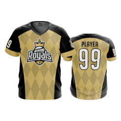 3287 FD Sport V-Neck MENS ROYALS-SLOWPITCH-2
