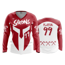 2713 FD Womens V-Neck Longsleeve LRS-SAXONS-1