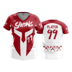 2713 FD Womens V-Neck LRS-SAXONS-1