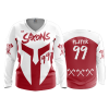 2713 FD Womens V-Neck Longsleeve LRS-SAXONS-2