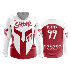 2713 FD Womens V-Neck Longsleeve LRS-SAXONS-2