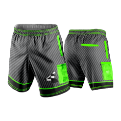 3292 LIGHTWEIGHT MICROFIBER 160gsm SHORT A-SOFTBALL-TEAM-1-FLO INK + $5