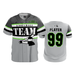 3292 FD ProTek Mens Full Button Down - CL A-SOFTBALL-TEAM-1-FLO INK + $5
