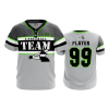 3292 FD MENS 2 BUTTON SCOOP NECK CL A-SOFTBALL-TEAM-1-FLO INK + $5