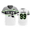 3292 FD Sport V-Neck MENS A-SOFTBALL-TEAM-2-FLO INK + $5