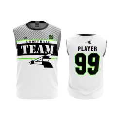 3292 FD Sport Sleeveless MENS A-SOFTBALL-TEAM-2-FLO INK + $5
