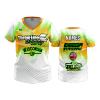 2386 FD Womens V-Neck CLARK-FISHING-2-FLO INK + $5