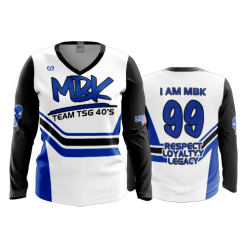 3243 FD Womens V-Neck Longsleeve MBK-2