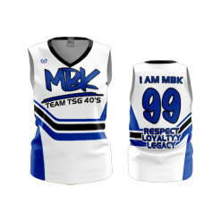 3243 FD Womens V-Neck Sleeveless MBK-2