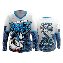 3291 FD Womens V-Neck Longsleeve PITCHES-BE-CRAZY-MENS-2
