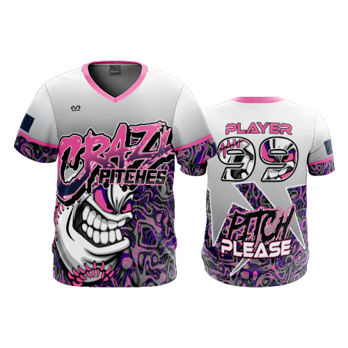 3291 FD Sport V-Neck MENS PITCHES-BE-CRAZY-WOMENS-2 – Mojo USA
