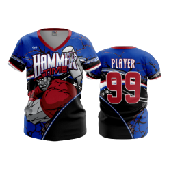1255 FD Womens V-Neck HAMMERTIME1