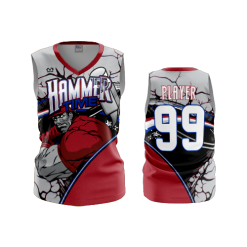 1255 FD Womens V-Neck Sleeveless HAMMERTIME2
