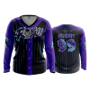 2664 FD Womens V-Neck Longsleeve ROYALS-1