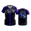 2664 FD Womens V-Neck ROYALS-1