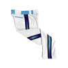 2664 CL WHITE CUSTOM BRAID MENS PANT ROYALS-2
