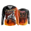 2926 FD Womens V-Neck Longsleeve FLAME-CITY-1